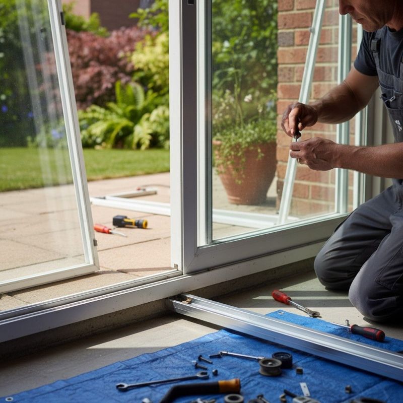 Patio Door Track Repair in Kansas City, KS